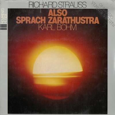 Cover for Richard Strauss  · Also Sprach Zarathustra (VINYL)