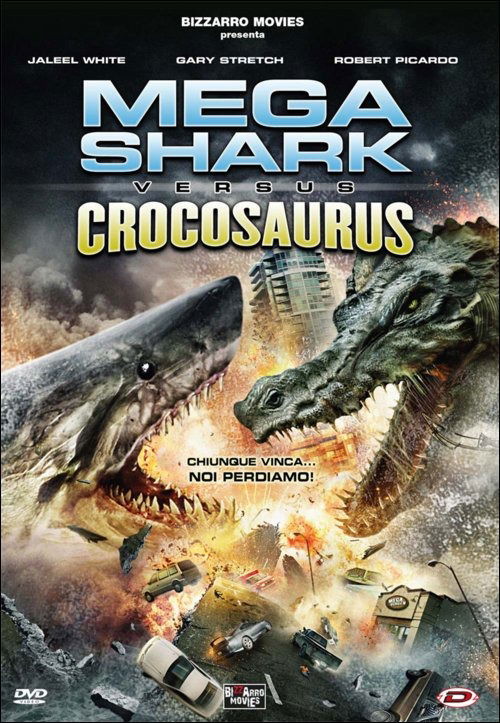 Cover for Mega Shark vs Crocosaurus (DVD) (2016)