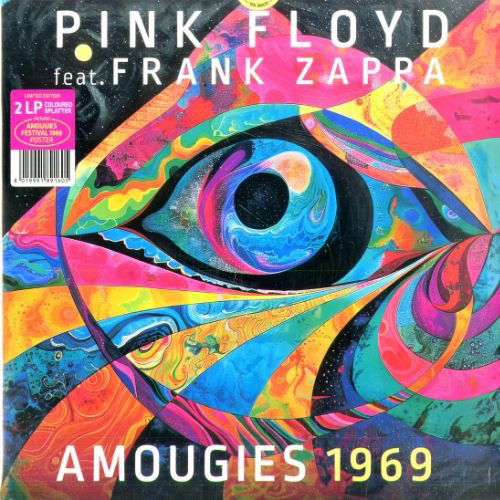 Cover for Pink Floyd Feat Frank Zappa · Amougies 1969 (Vinyl Coloured) (LP) (2024)