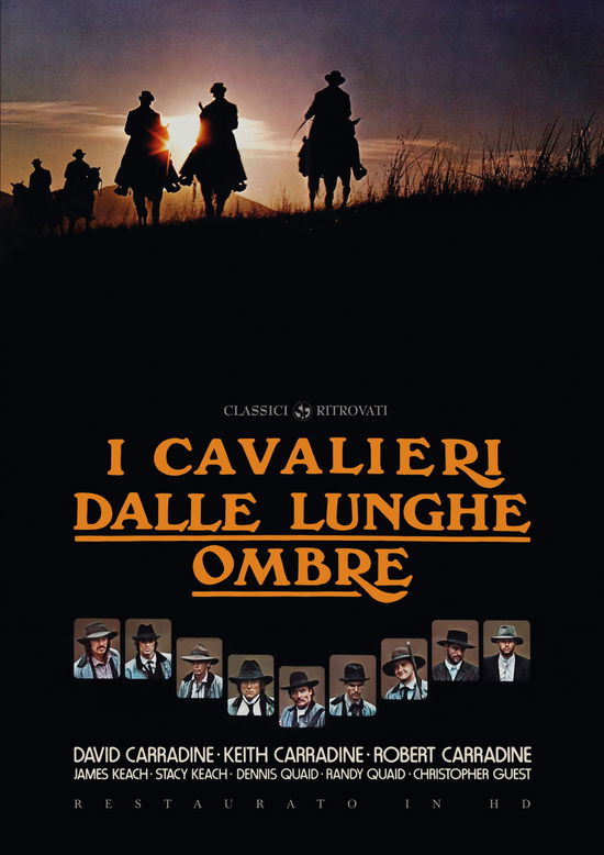 Cavalieri Dalle Lunghe Ombre (I) (Restaurato In Hd) - David Carradine Keith Carradine Robert Carradine R - Elokuva -  - 8056351623605 - keskiviikko 11. toukokuuta 2022