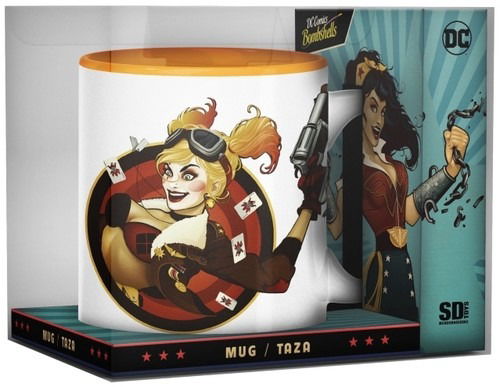 Cover for Sd Toys · Dc Comics: Harley Quinn Gun White-Orange Ceramic Mug (N/A)