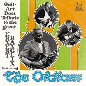 Cover for Oldians, Javier García, Javier Martín Boix · GuitArt Duet Tribute To The Great Ernest Ranglin (7&quot; Vinyl Single) (LP) (2022)