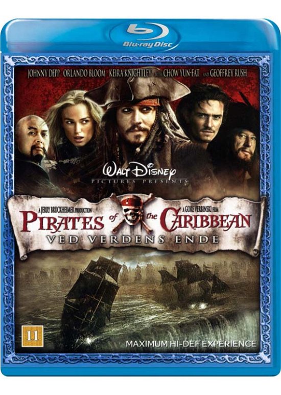 Cover for Pirates of the Caribbean · Ved Verdens Ende (Blu-ray) (2011)