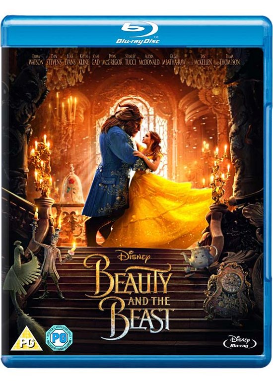 Cover for Beauty And The Beast - Live Action · Beauty And The Beast (Live Action) (Blu-ray) (2017)