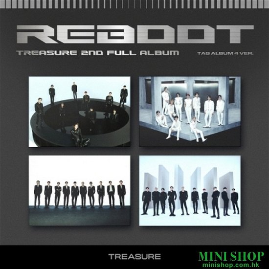 Cover for Treasure · Reboot - 2nd Full Album (CD) [YG Tag edition] (2023)
