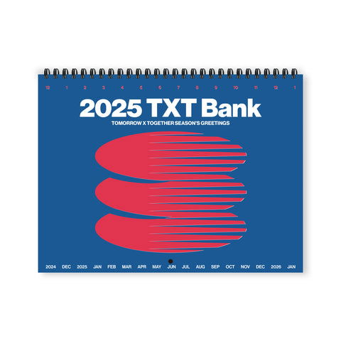 Cover for TOMORROW X TOGETHER (TXT) · Season's Greetings 2025 - Wall Calender (Calendar) (2024)