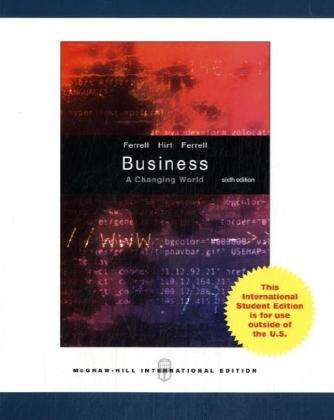 Cover for O. C. Ferrell · Business: A Changing World (Paperback Book) (2007)