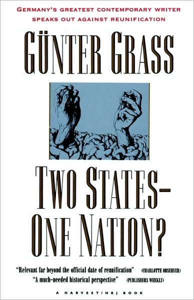 Cover for Günter Grass · Two States--one Nation? (Taschenbuch) (1991)