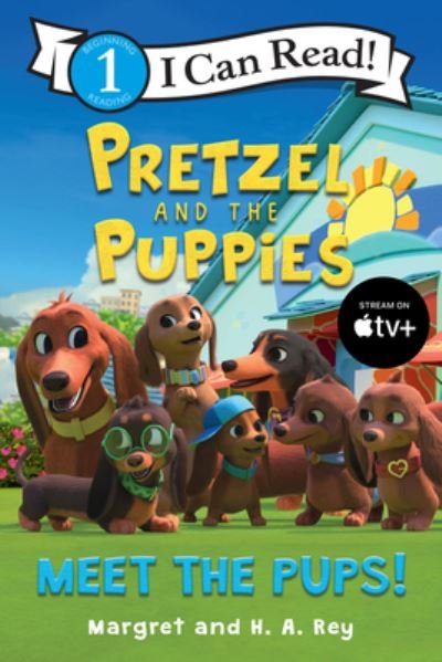 Cover for Margret Rey · Pretzel and the Puppies: Meet the Pups! - I Can Read Level 1 (Hardcover Book) (2022)