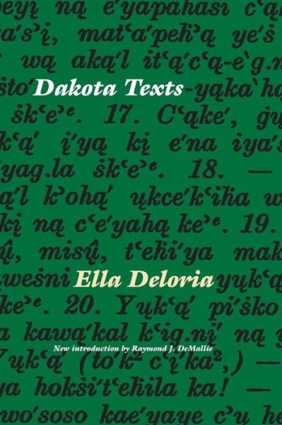 Cover for Ella Cara Deloria · Dakota Texts (Taschenbuch) (2006)