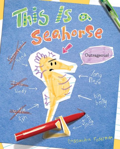 Cover for Cassandra Federman · This is a Seahorse (Hardcover Book) (2020)