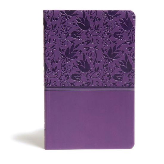 Cover for Holman Bible Publishers · KJV Ultrathin Reference Bible, Purple LeatherTouch (Läderbok) (2020)