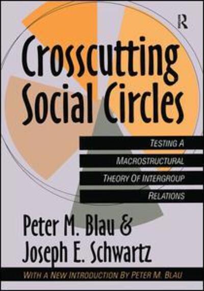 Cover for Peter Blau · Crosscutting Social Circles: Testing a Macrostructural Theory of Intergroup Relations (Hardcover Book) (2018)