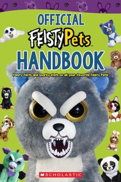 Cover for Scholastic · Official Handbook (Feisty Pets) - Feisty Pets (Book) (2019)