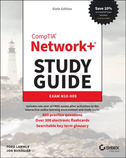 CompTIA Network+ Study Guide: Exam N10-009 - Sybex Study Guide - Todd Lammle - Bøker - John Wiley & Sons Inc - 9781394235605 - 29. april 2024