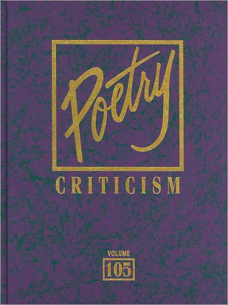 Cover for Michelle Lee · Poetry Criticism (Inbunden Bok) (2010)