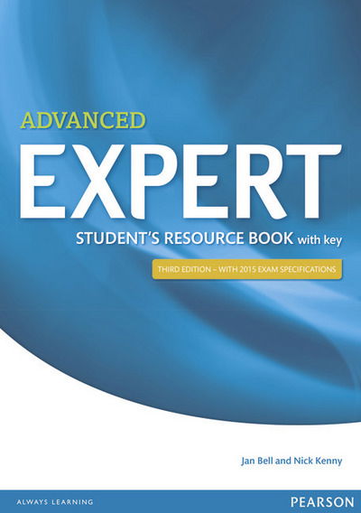 Cover for Jan Bell · Expert Advanced 3rd Edition Student's Resource Book with Key - Expert (Pocketbok) (2015)