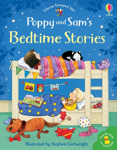 Cover for Heather Amery · Poppy and Sam's Bedtime Stories - Farmyard Tales Poppy and Sam (Hardcover Book) (2019)