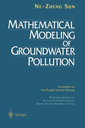 Cover for Ne-Zheng Sun · Mathematical Modeling of Groundwater Pollution (Pocketbok) [Softcover reprint of the original 1st ed. 1996 edition] (2012)