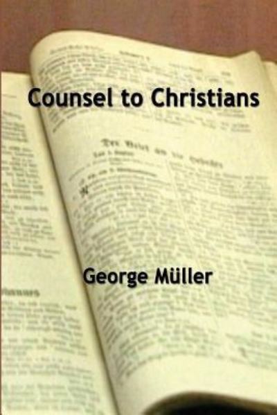 Cover for George Muller · Counsel to Christians (Paperback Bog) (2013)