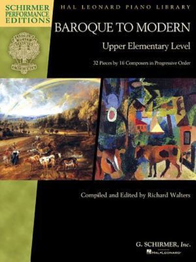 Cover for Richard Walters · Baroque to Modern: Upper Elementary Level (Paperback Book) (2017)