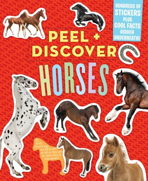 Cover for Megan Butler · Peel + Discover: Horses (Paperback Book) (2019)