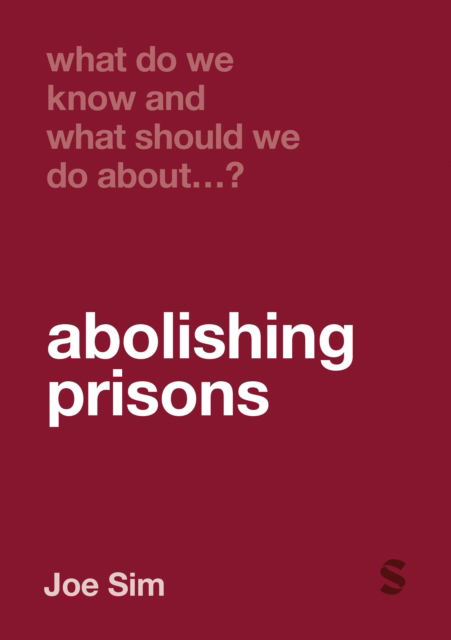 Cover for Joe Sim · What Do We Know and What Should We Do About Abolishing Prisons? - What Do We Know and What Should We Do About: (Paperback Book) (2025)