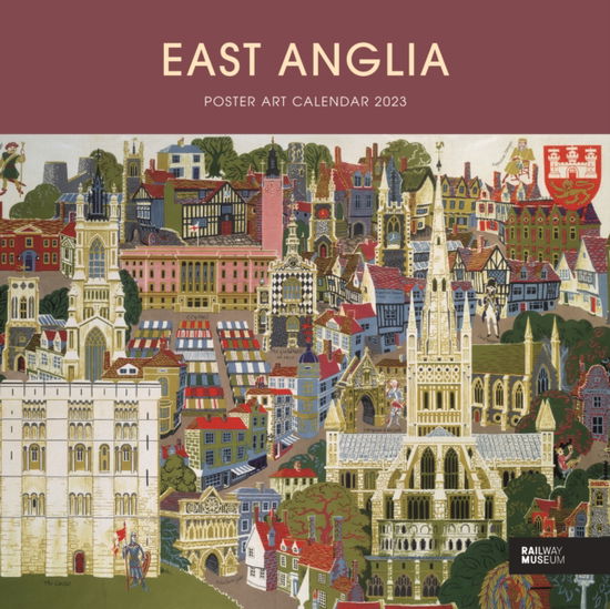 East Anglia Poster Art National Railway Museum Square Wiro Wall