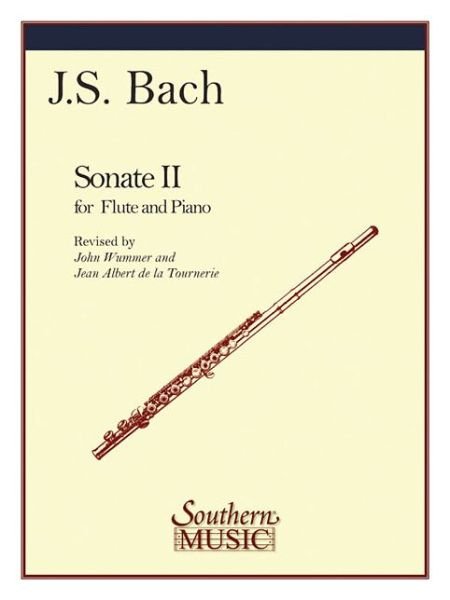 Cover for Johann Sebastian Bach · Sonata No. 2 in E-Flat (Bok) (1963)