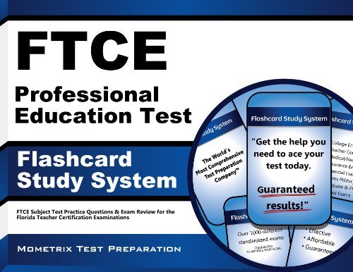 Cover for Ftce Exam Secrets Test Prep Team · Ftce Professional Education Test Flashcard Study System: Ftce Test Practice Questions &amp; Exam Review for the Florida Teacher Certification Examinations (Cards) (Taschenbuch) [Flc Crds edition] (2023)