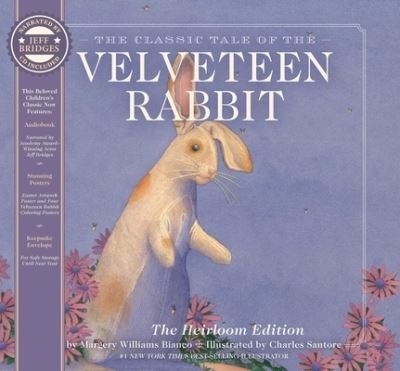 Cover for Margery Williams · The Velveteen Rabbit Heirloom Edition: The Classic Edition Hardcover with Audio CD Narrated by an Academy Award Winning actor (Hardcover bog) (2023)