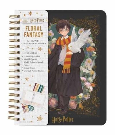 Cover for Insight Editions · Harry Potter: Anime Fantasy 12 Month Undated Planner (Print) (2022)