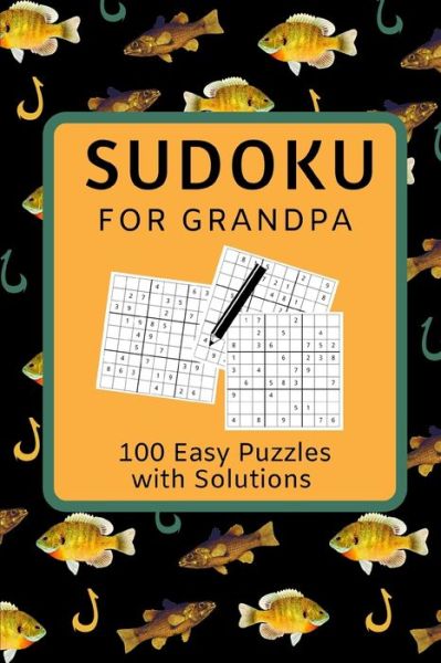 Cover for Mylene P Mercier Puzzle Books · Sudoku for Grandpa (Paperback Book) (2019)