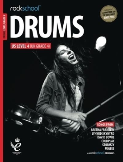 Cover for Hal Leonard Corp. · Rockschool Drums Grade 4 2018+ Book / Online Audio (N/A) (2021)