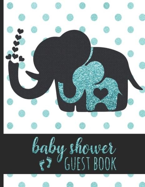 Cover for Hj Designs · Baby Shower Guest Book (Paperback Book) (2019)