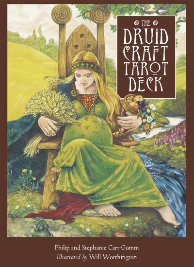 Cover for Philip Carr-Gomm · The Druidcraft Deck: Using the magic of Wicca and Druidry to guide your life (Flashcards) [Reissue edition] (2021)