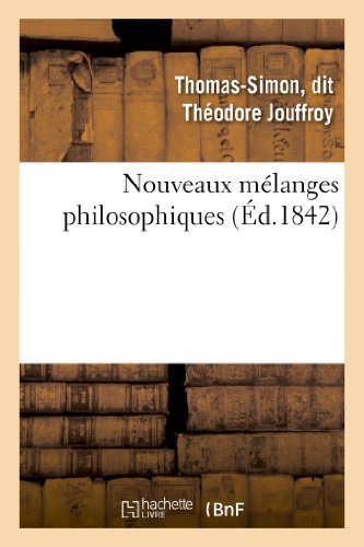 Cover for Jouffroy-t-s · Nouveaux Melanges Philosophiques (Paperback Bog) (2013)