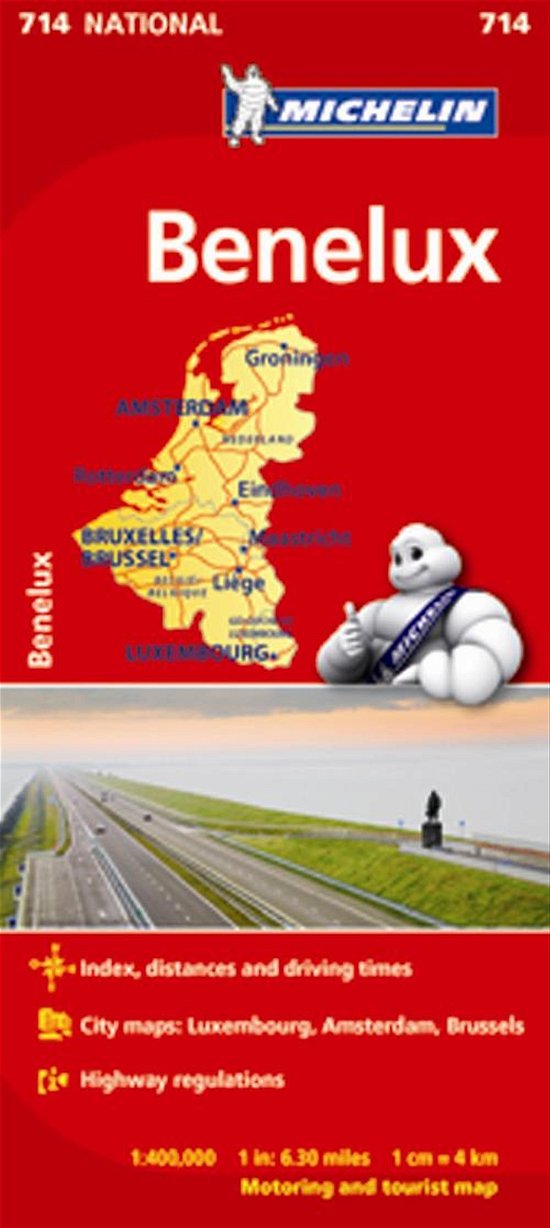 Cover for Michelin · Benelux 1:400.000 (Buch) (2020)