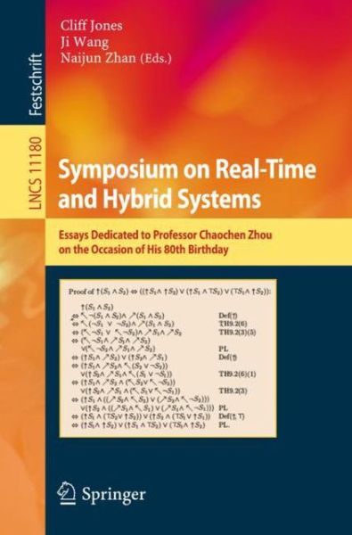 Cover for Symposium on Real Time and Hybrid Systems (Book) [1st ed. 2018 edition] (2018)