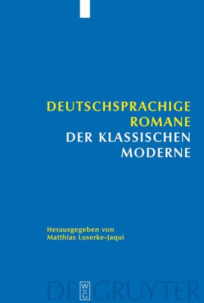 Cover for Matthias · Deutschsprachige Romane d.klass.Moderne (Book) [German, 1 edition] (2008)