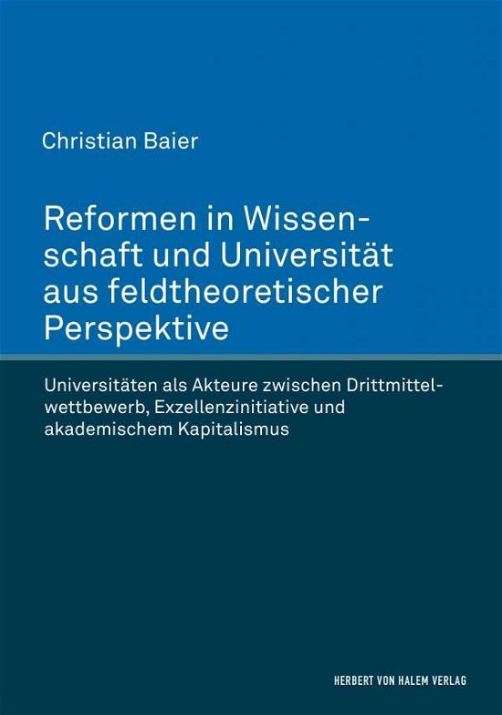 Cover for Baier · Reformen in Wissenschaft und Univ (Bog)