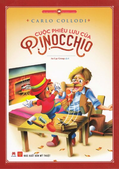 Cover for Carlo Collodi · Pinocchios äventyr (Vietnamesiska) (Book) (2017)