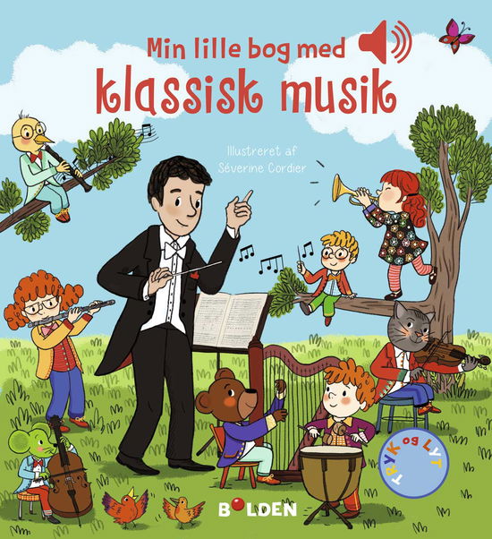 Cover for Klassisk musik: Min lille bog med klassisk musik (Cardboard Book) [1.º edición] (2021)