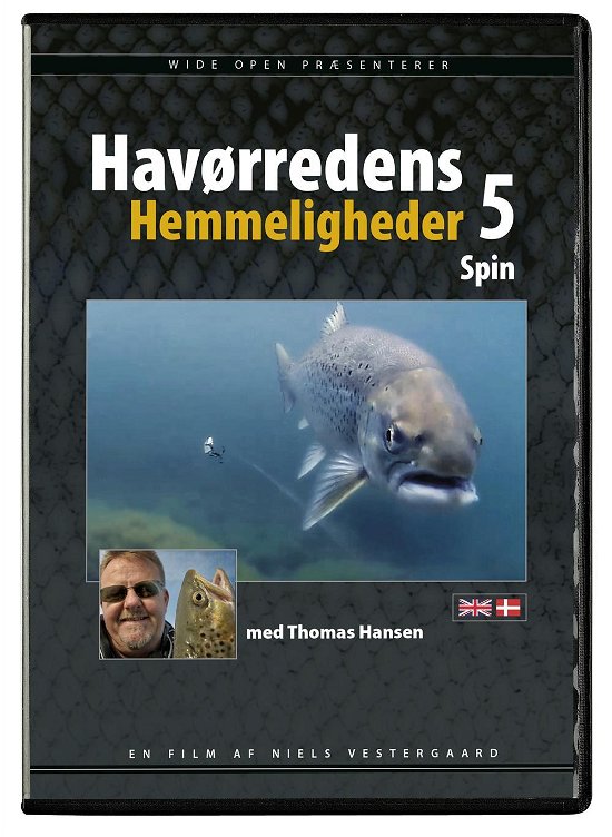 Havørredens Hemmeligheder: Havørredens Hemmeligheder 5 Spin, DVD - Niels Vestergaard - Film - Forlaget Salar - 9788791062605 - 9. april 2014