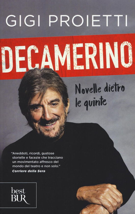 Cover for Gigi Proietti · Decamerino. Novelle Dietro Le Quinte (Book)