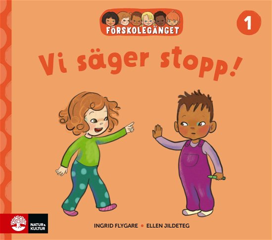 Cover for Ingrid Flygare · Förskolegänget Vi säger stopp (Inbunden Bok) (2024)