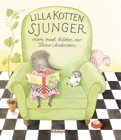 Cover for Lena Anderson · Lilla Kotten sjunger : en samling visor (Hardcover Book) (2021)