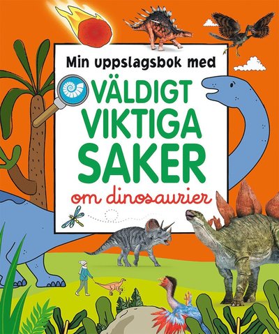 Cover for Anders Hansson · Min uppslagsbok: Min uppslagsbok med väldigt viktiga saker om dinosaurier (Bound Book) (2019)