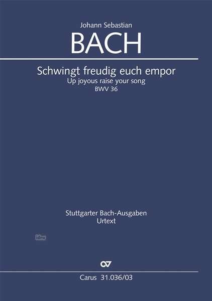 Cover for Bach · Schwingt freudig euch empor (Klavi (Book)