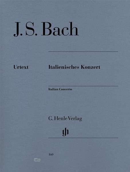 Cover for J.S. Bach · Italien.Konzert 971,Kl.HN160 (Bok) (2018)